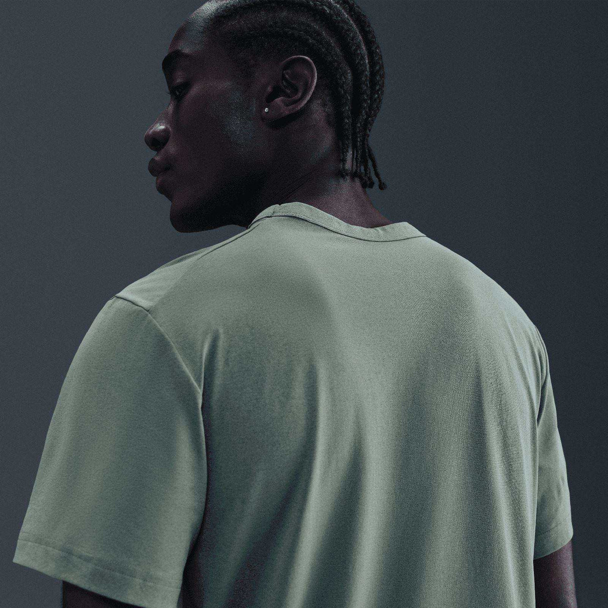 Nike Mens DF UV HYVERSE SS TEE Green
