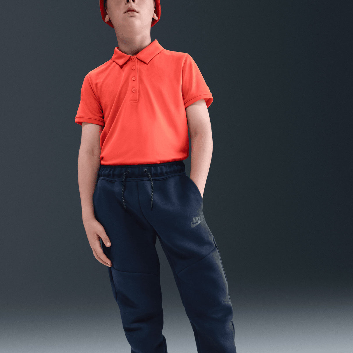 Nike Boys NSW TCH FLC JOGGER PD Navy