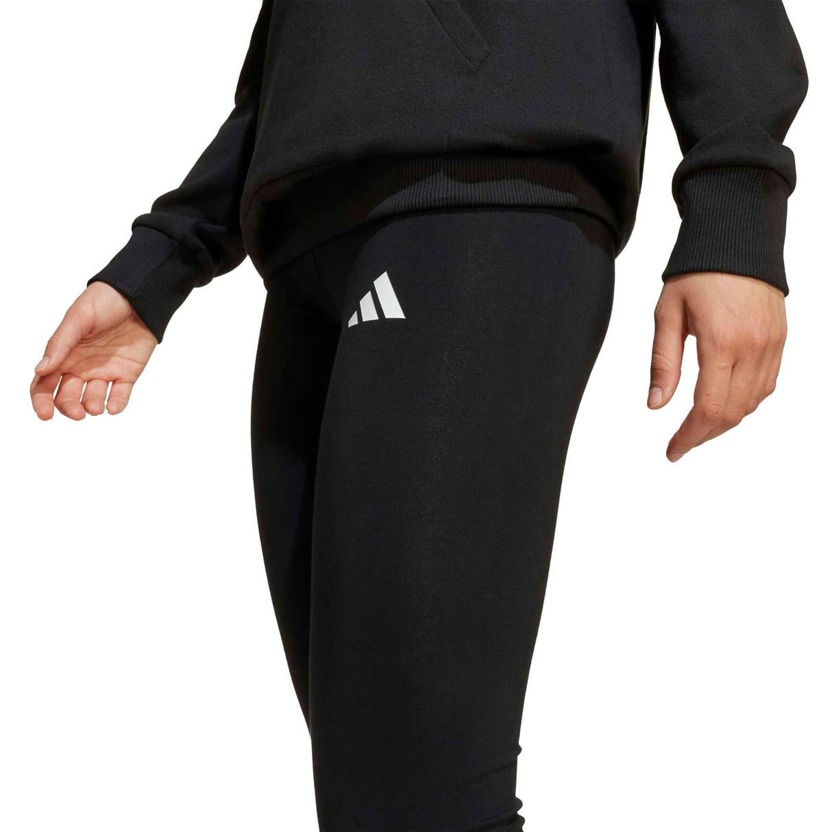 adidas Jr Girls SWTP FL Track Suit Black