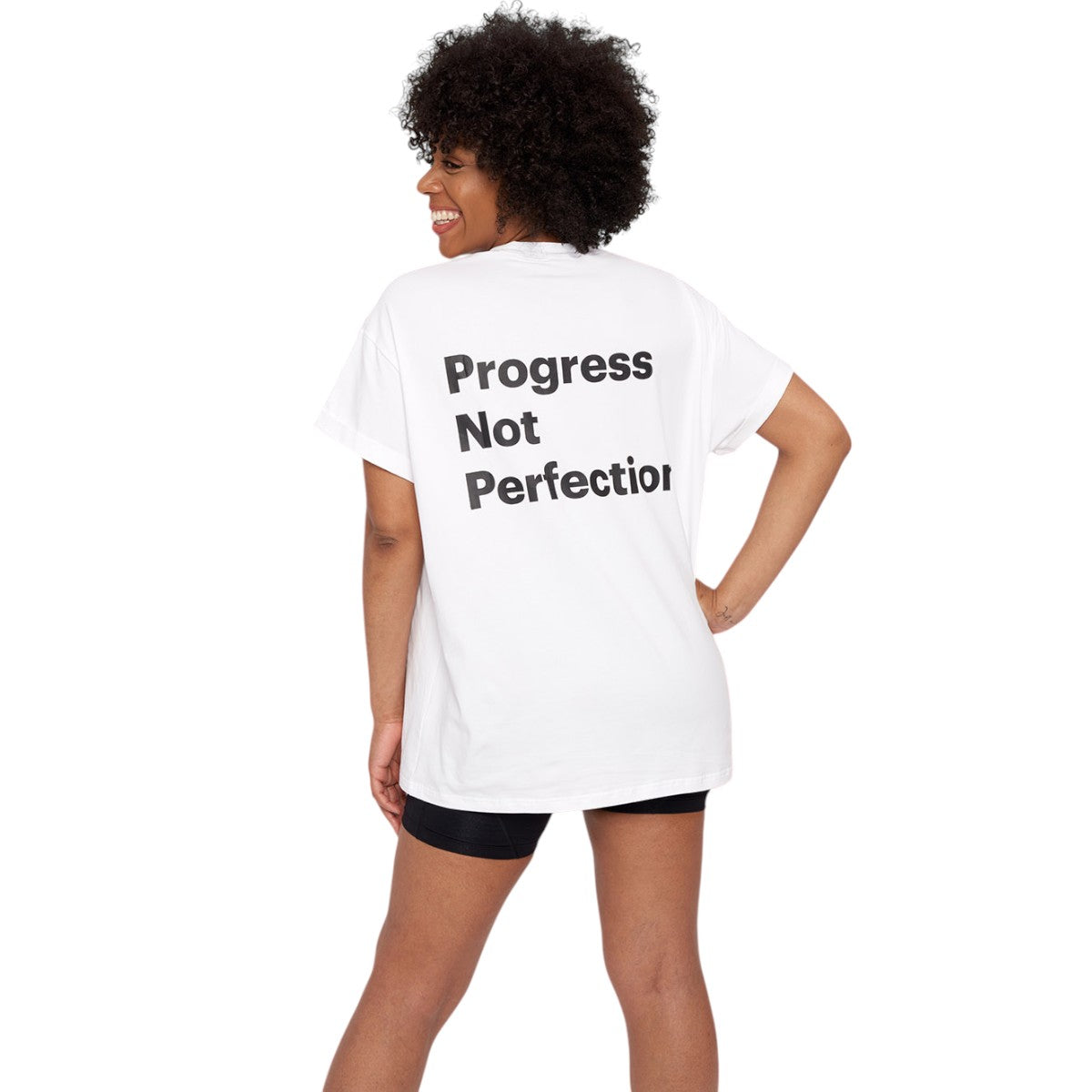 Peachylean Graphic Print Womens Everyday T-Shirt