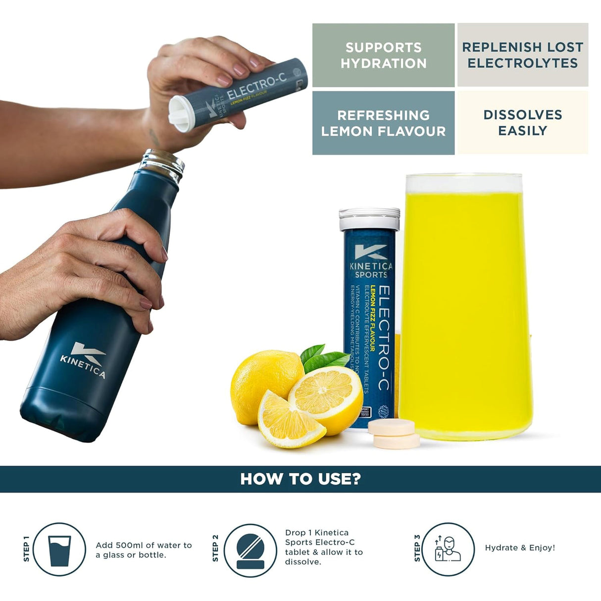 Kinetica Electro-C Fizz - Box of 12