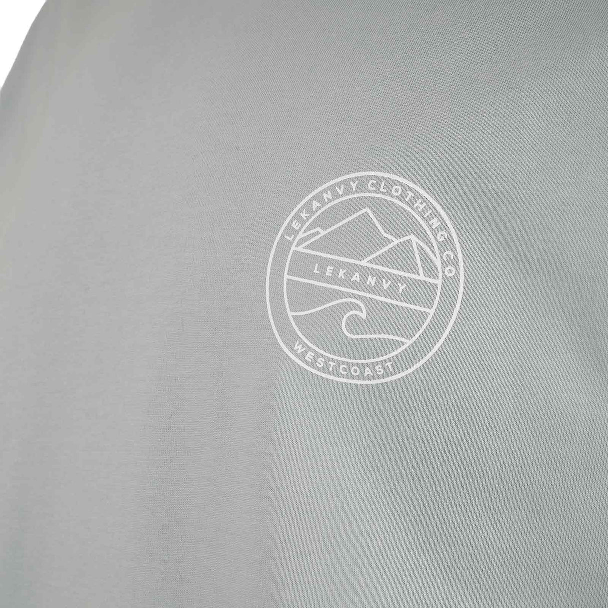 LeKanvy Coast Pale Blue T-Shirt