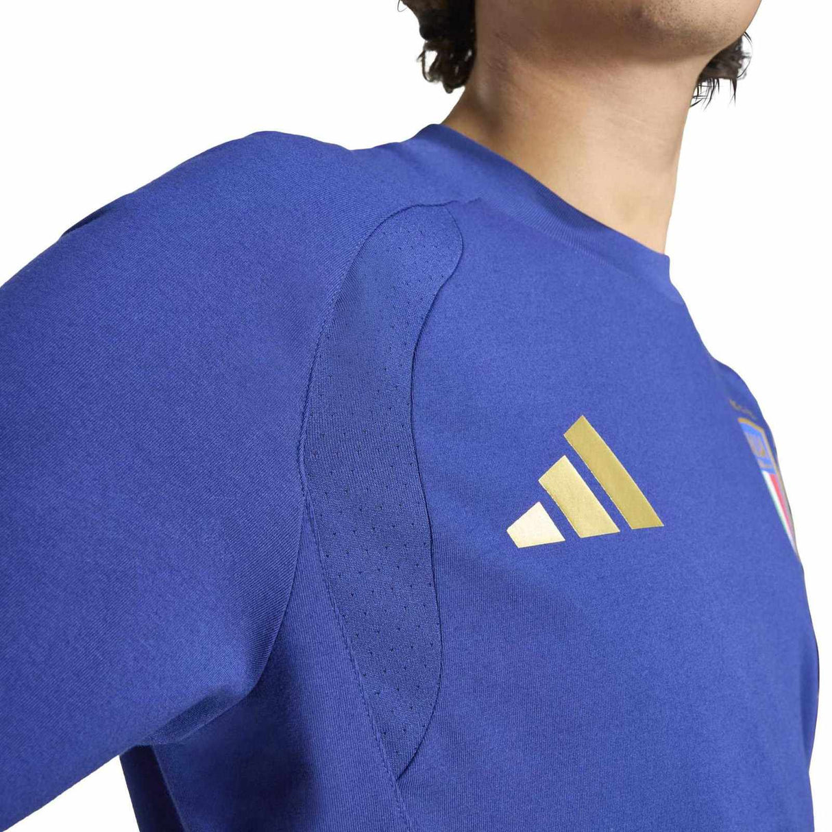 adidas Italy WC26 TT Tee Blue