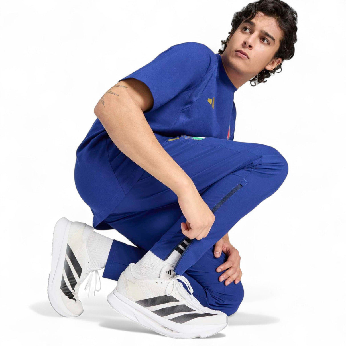 adidas Italy WC26 TT Pant Blue