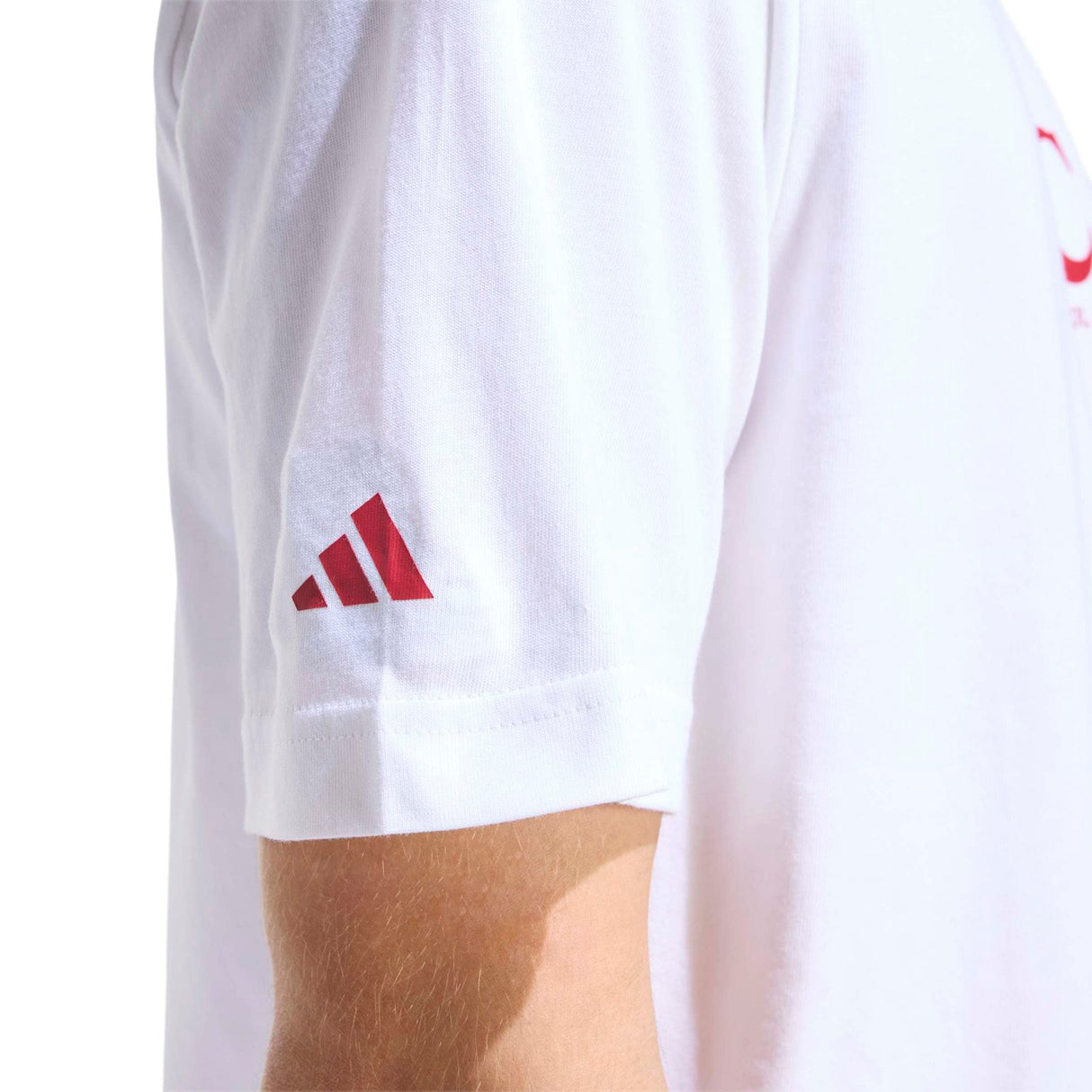 adidas LFC 25 Graphic Tee Black White