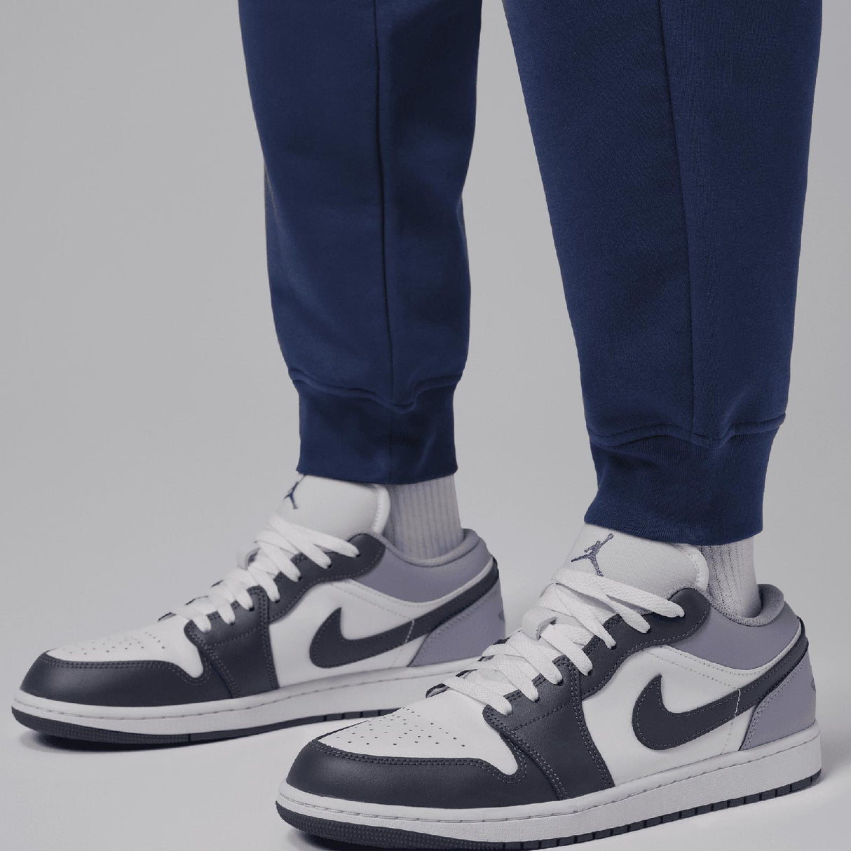 NIKE JORDAN JUMPMAN FLEECE PANTS NAVY
