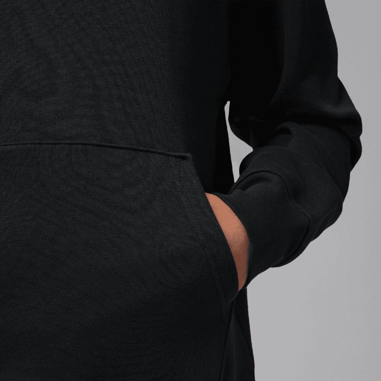 NIKE JORDAN JUMPMAN FLEECE HOODIE BLK
