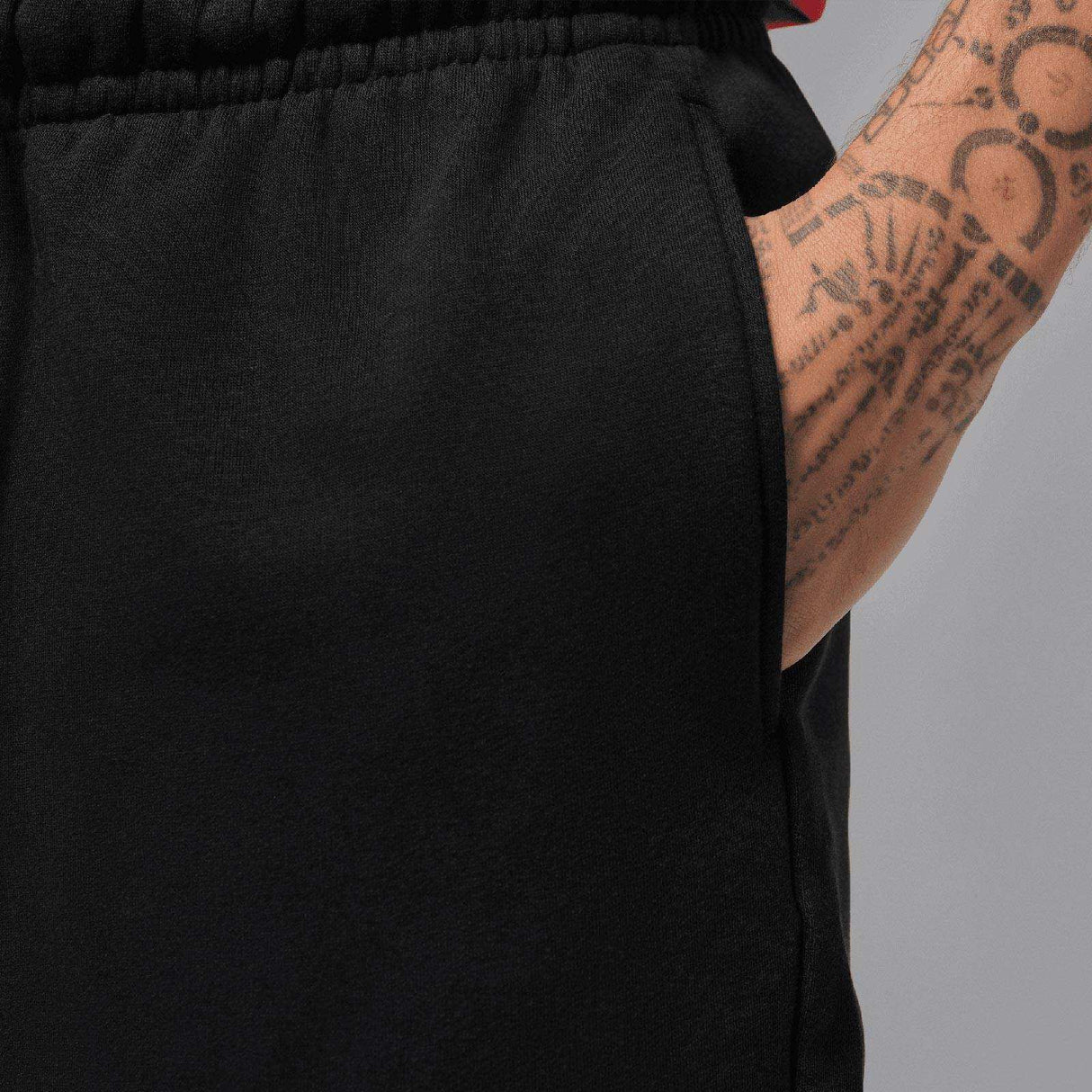 NIKE JORDAN JUMPMAN FLEECE SHORTS BLK