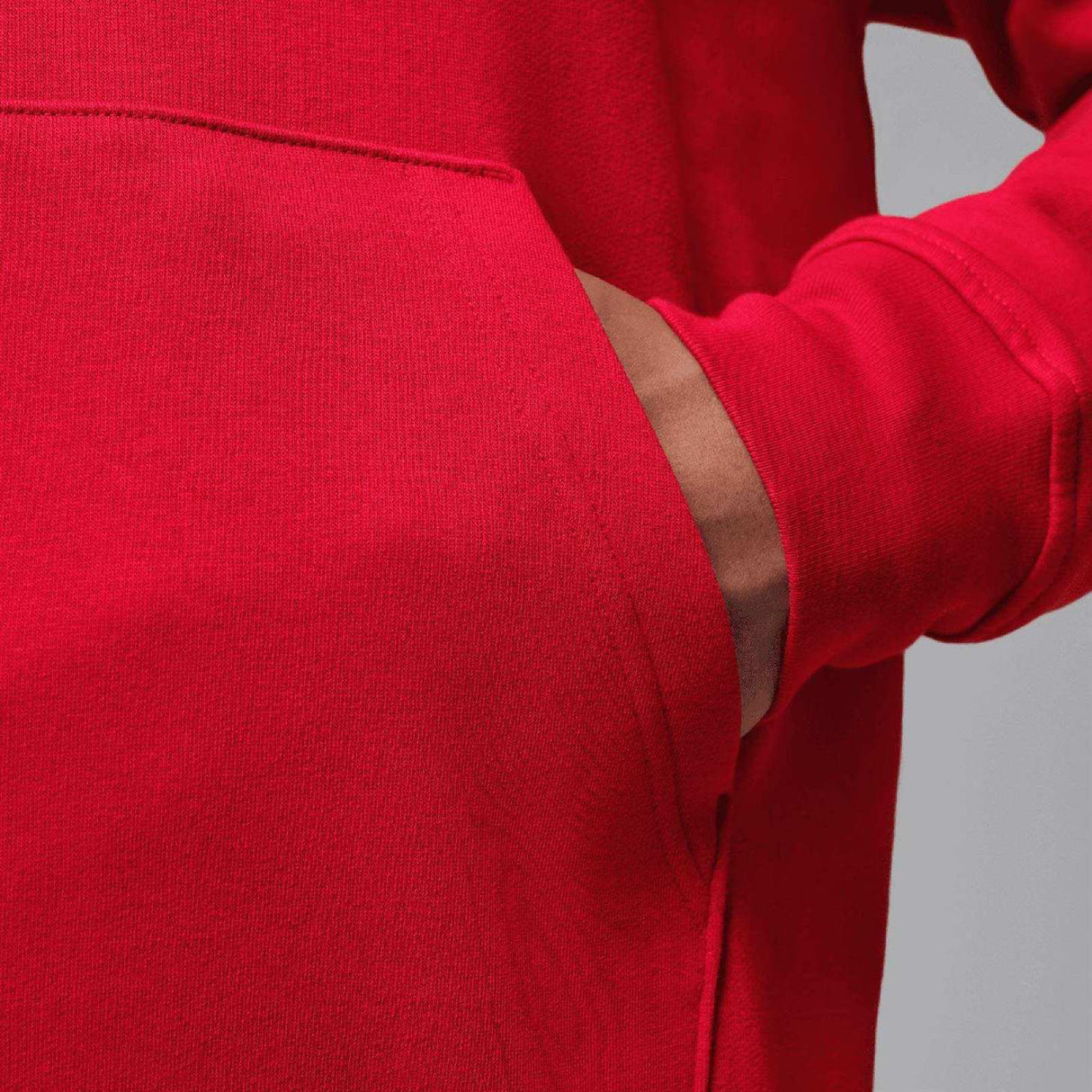 NIKE JORDAN JUMPMAN FLEECE PO HOODIE RED