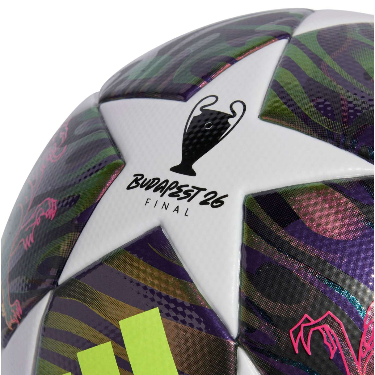 adidas UCL League Football 5 Pur/Wht Pur