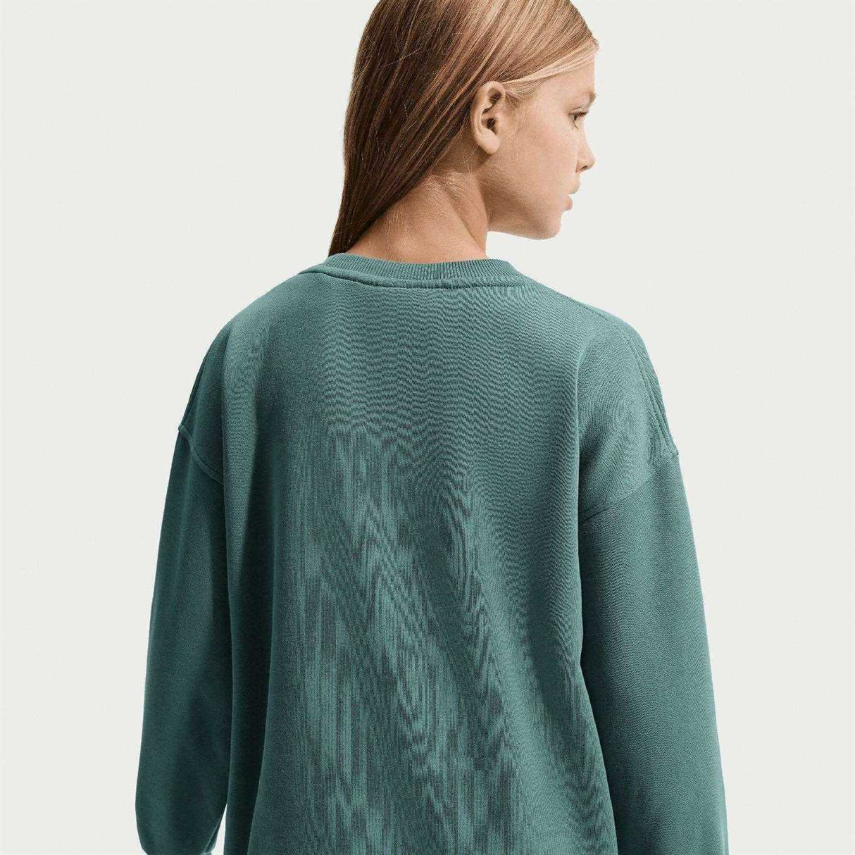 Nike G NSW CLUB FLC OVRSZD CREW LBR Grn