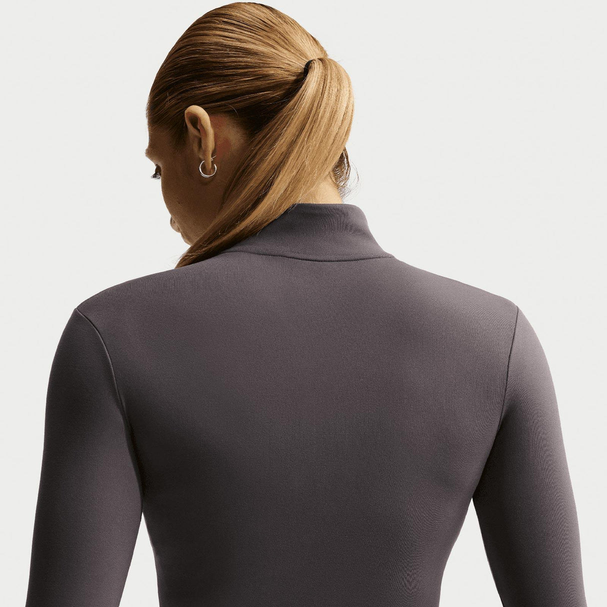 Nike W NK ONE DF FZ FITTED JKT Grey