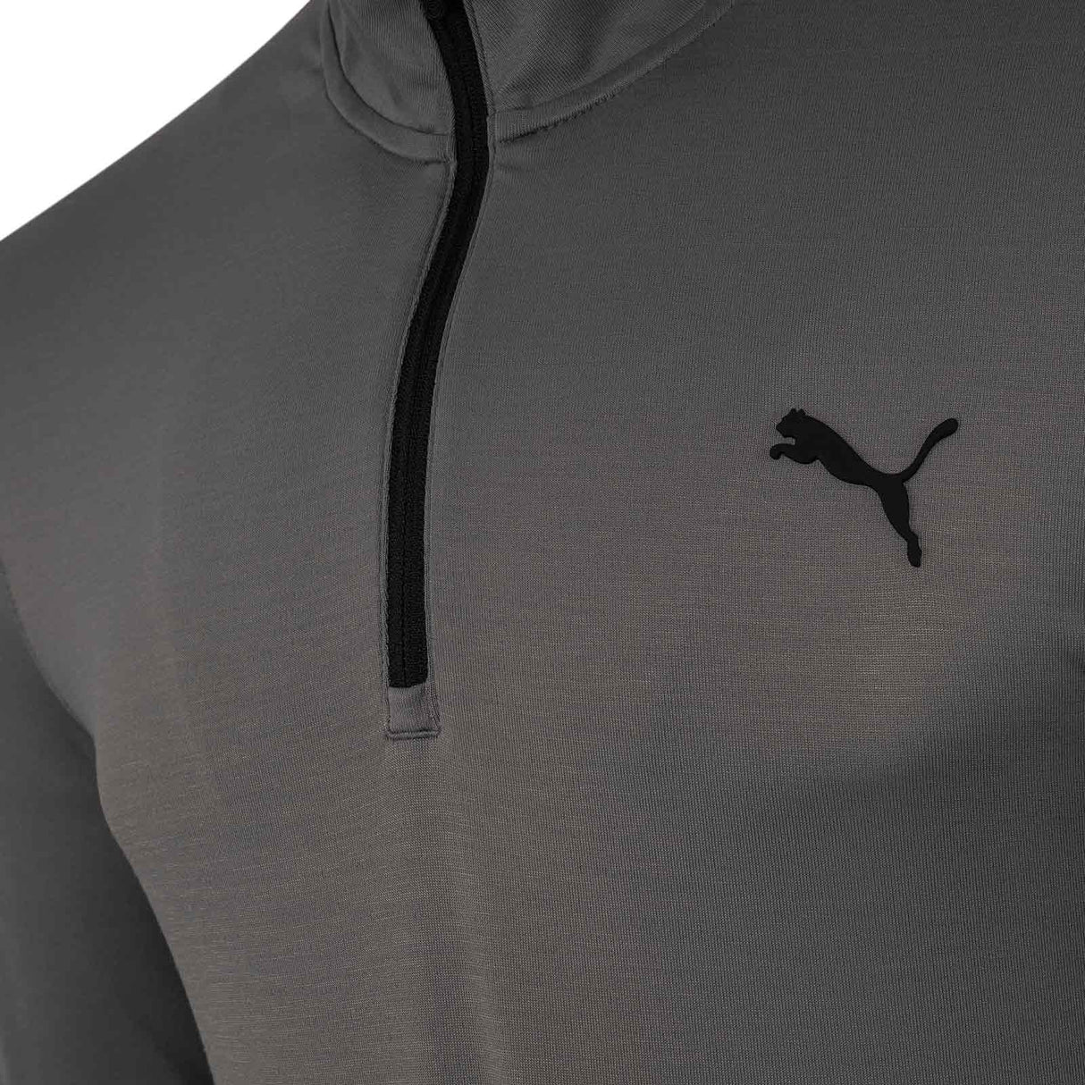Puma Icon 2.0 Half-Zip Long Sleeve Mens Logo Golf Top