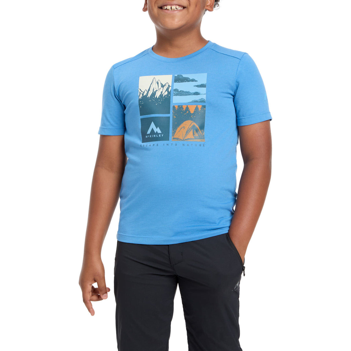 MCKINLEY B Ellis III SS Tee Blue