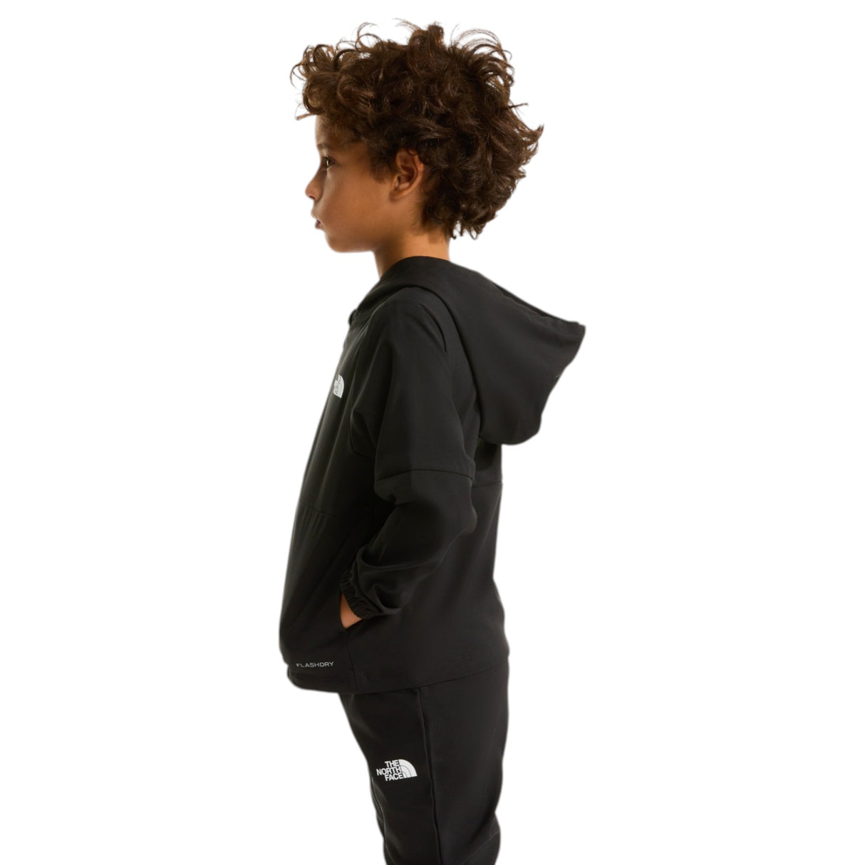 TNF Jr B KID ON THE TRAIL Tsuit Set Blk
