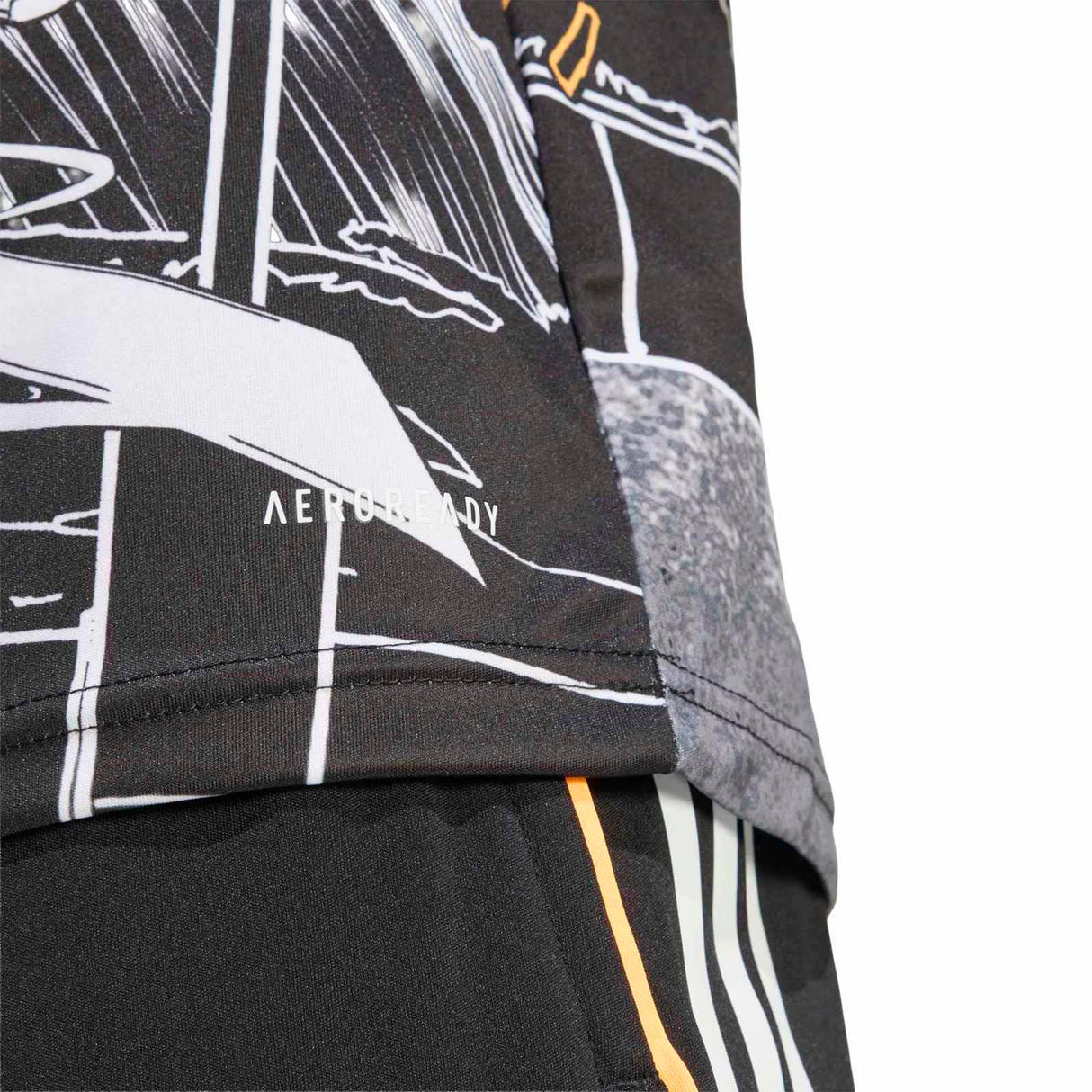 adidas All Black Mens 26 Cap Jersey Blk