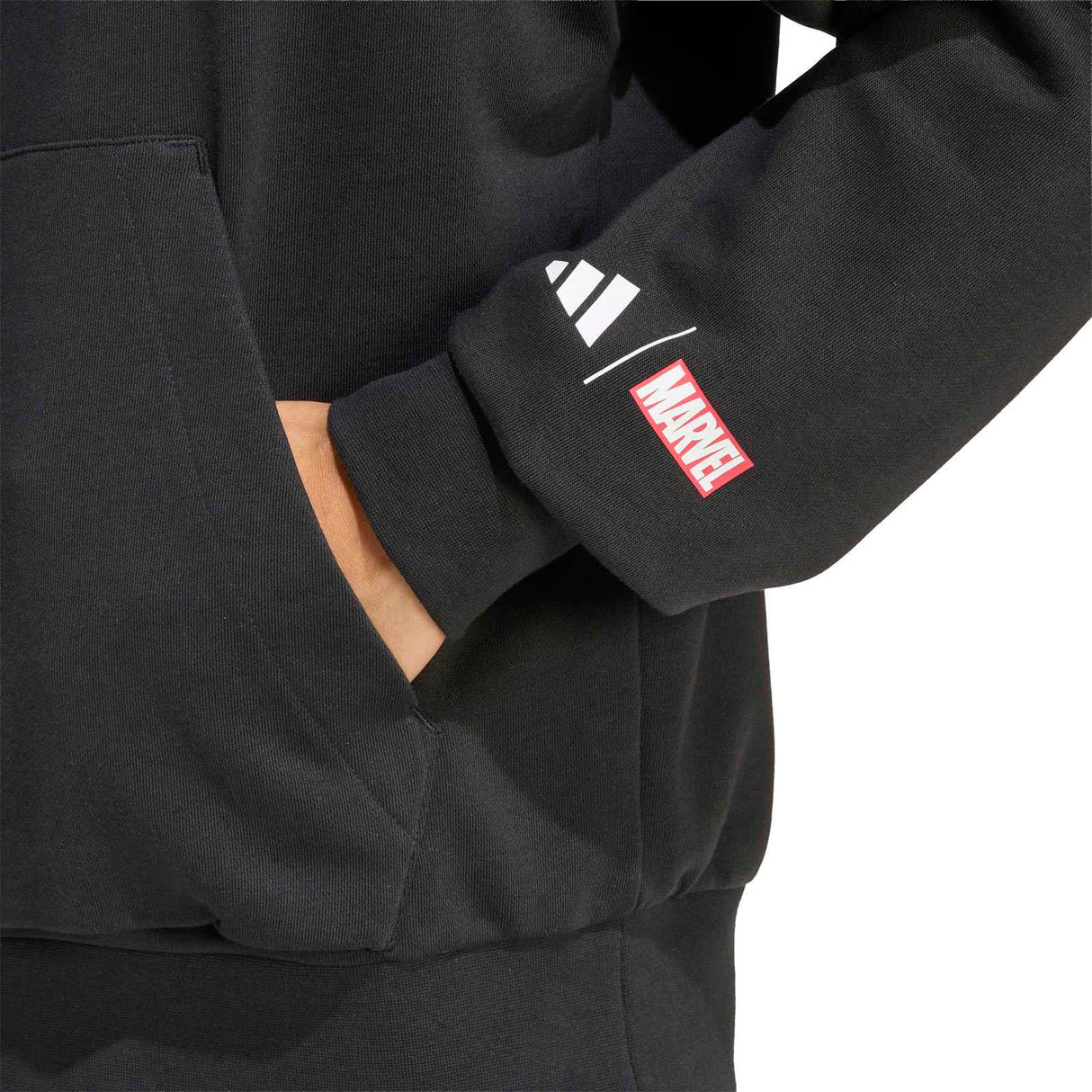 adidas All Black Mns 26 Marvel Hoody Blk