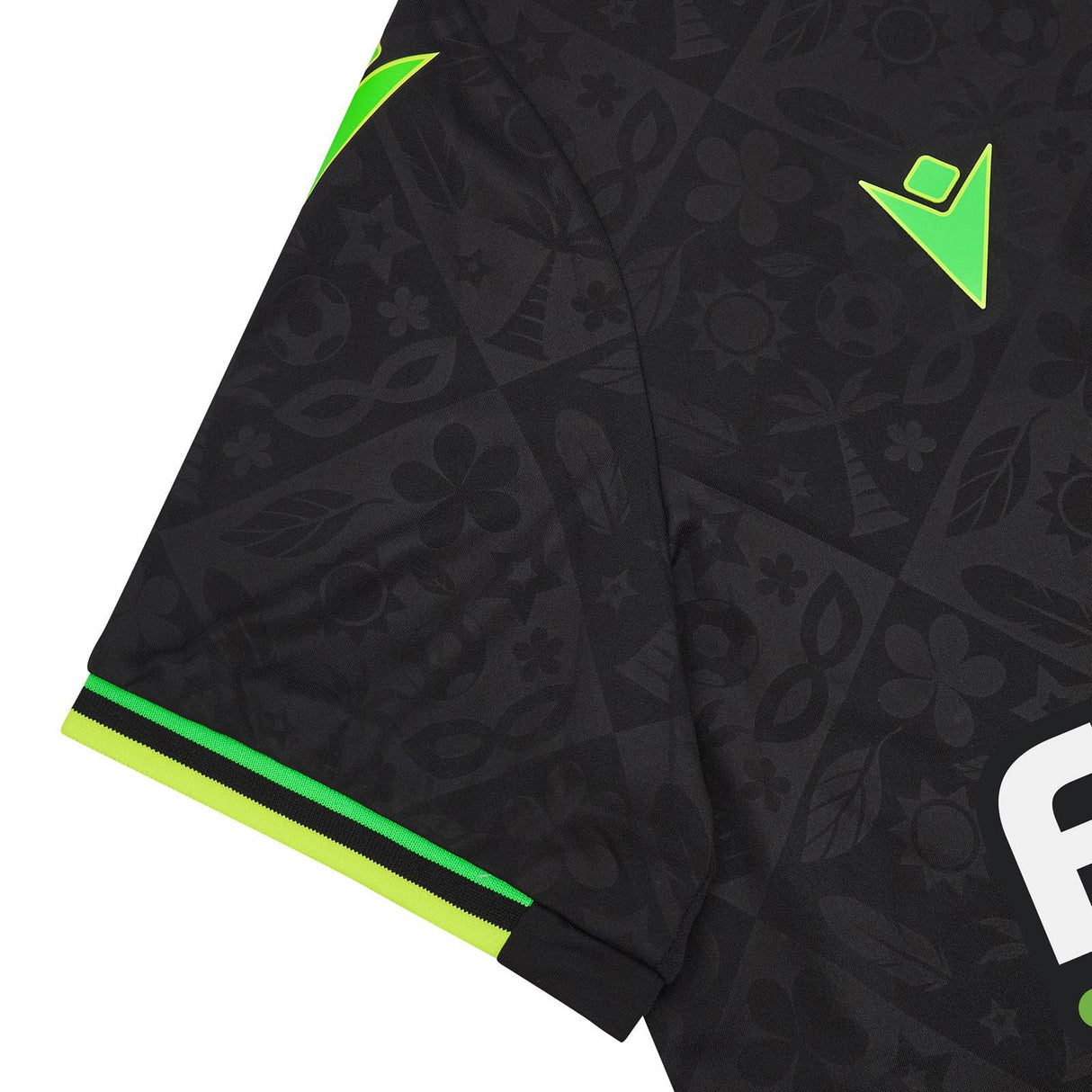 Macron Bristol Rovers FC 3rd Jersey Blac