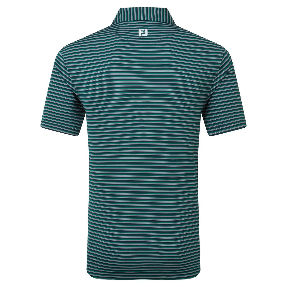 Footjoy Mens Shadow Stripe Lisle White