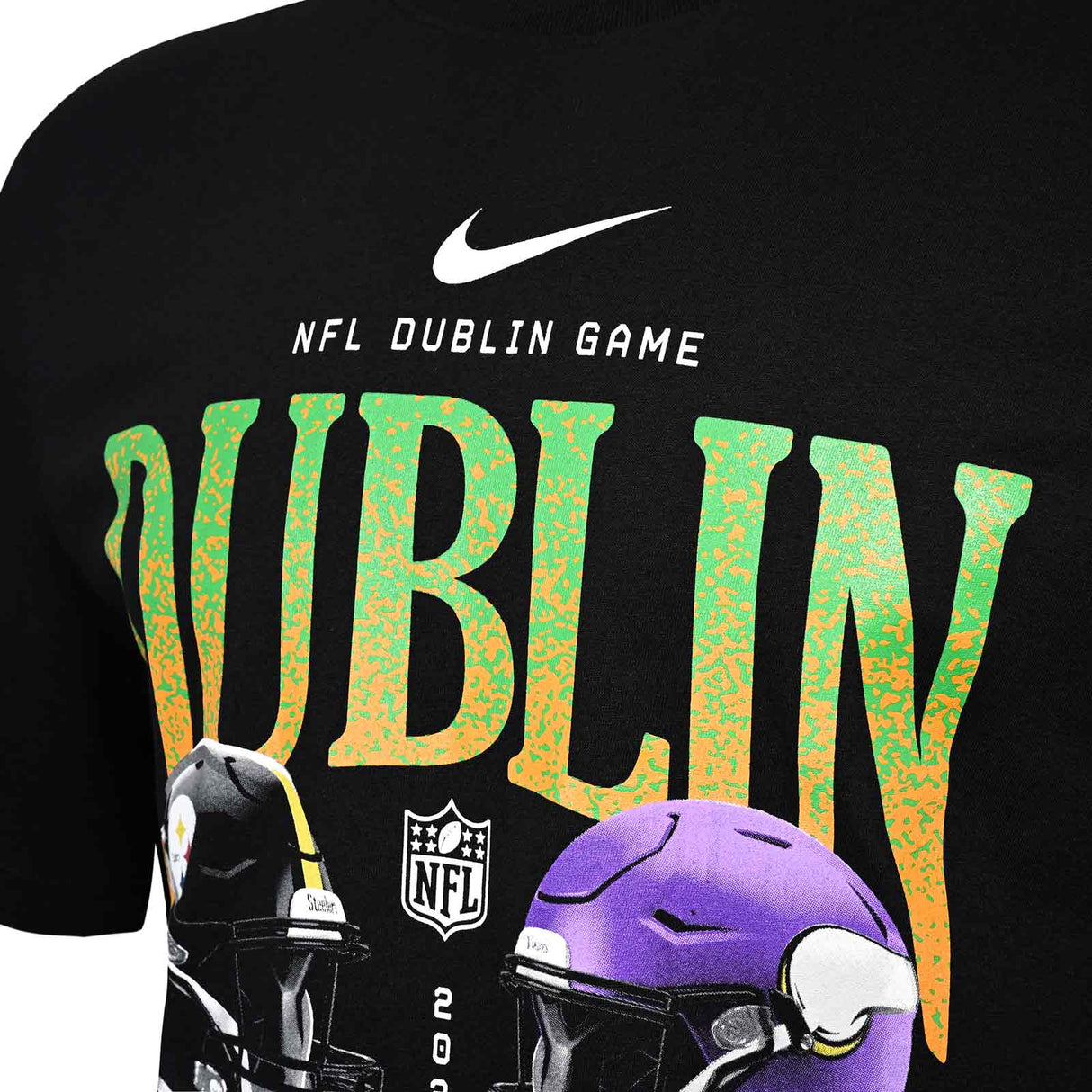 Nike Dublin Steelers X Vikings Short Sleeve T-Shirt