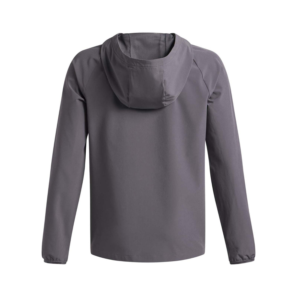 UA Boys VIBE WVN Windbreaker Jacket Grey