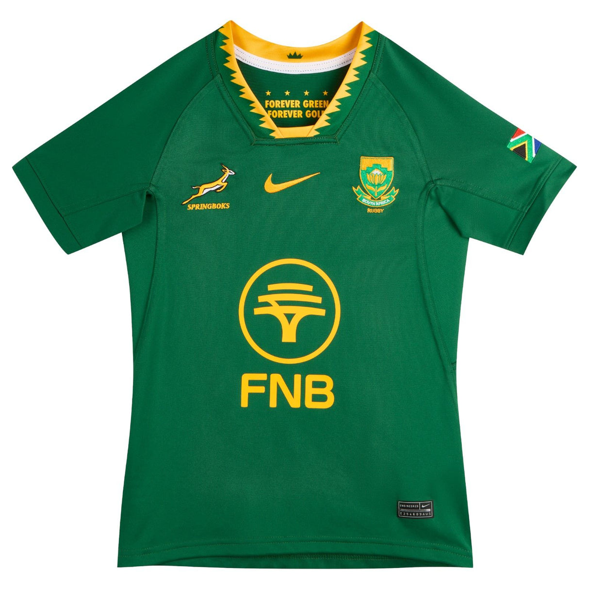 NIKE SPRINGBOKS YOUTH SS JERSEY HOME Grn