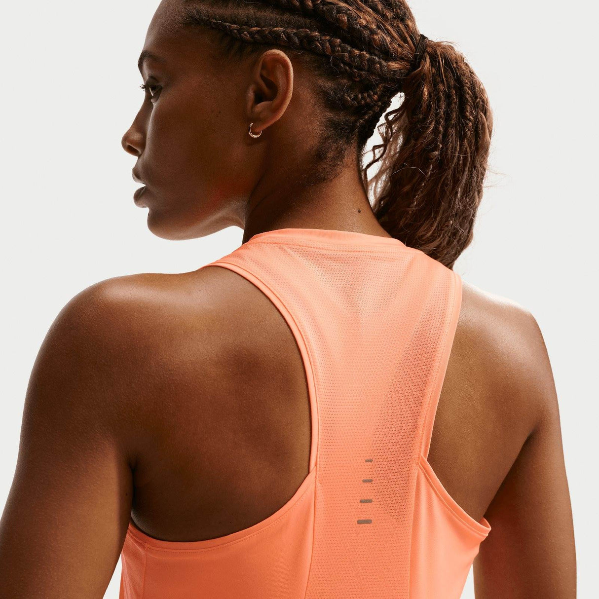 NIKE W NK SWIFT DF TANK TOP Orange
