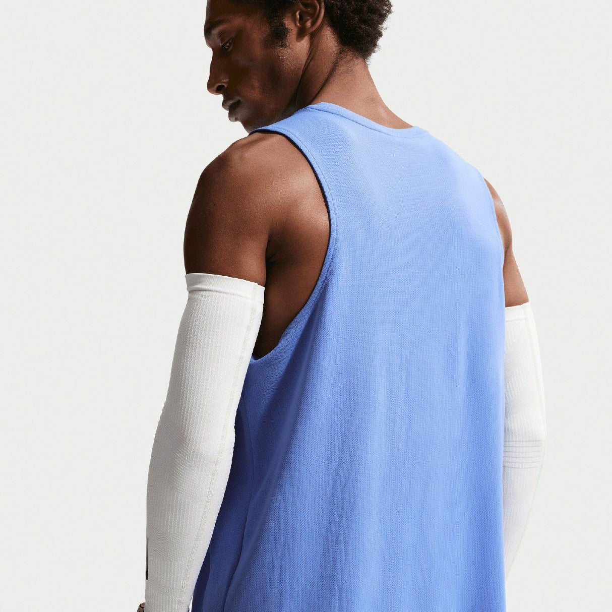 Nike Mens DF MILER TANK TOP Blue