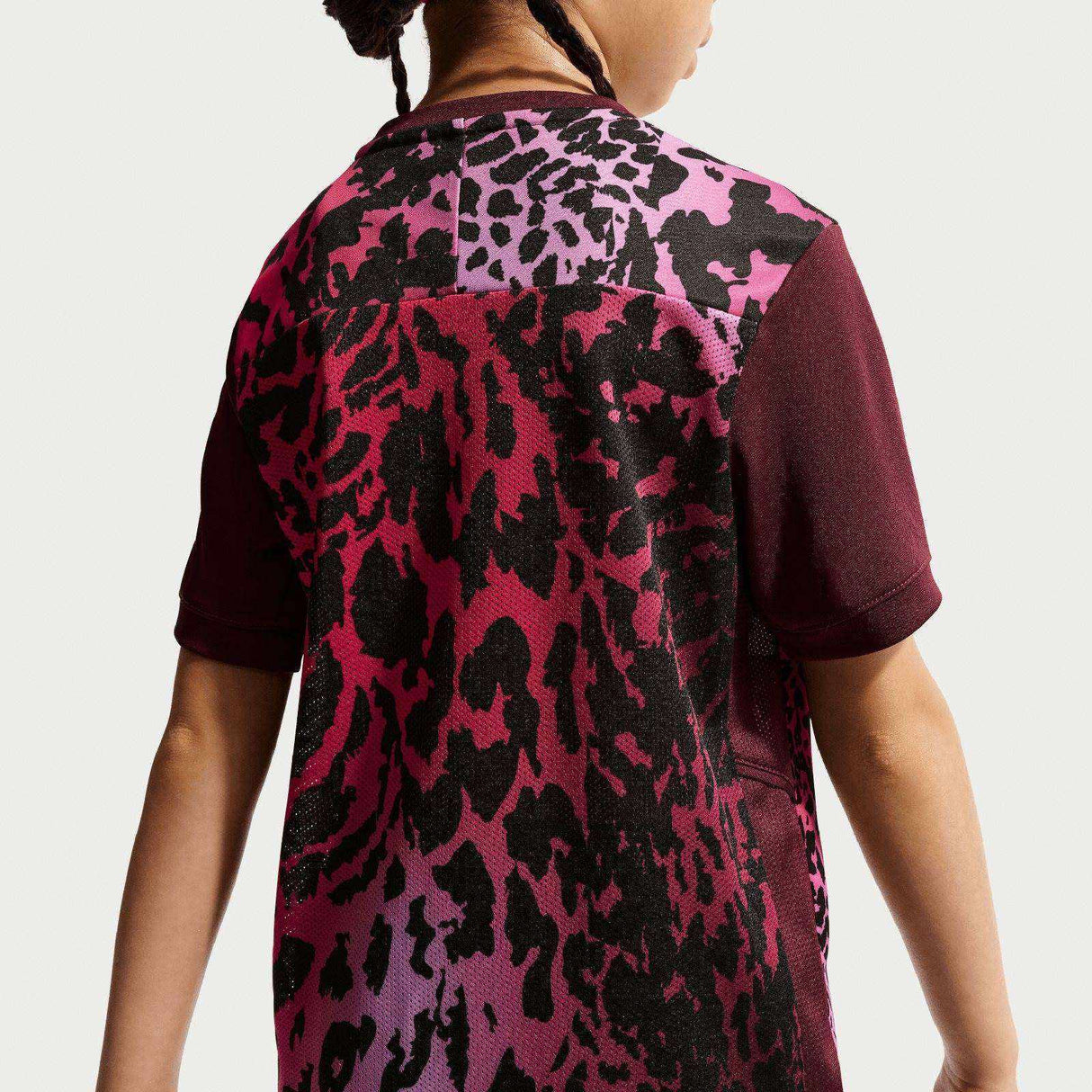 NIKE NU GIRLS DF ACD25 TOP SS Maroon