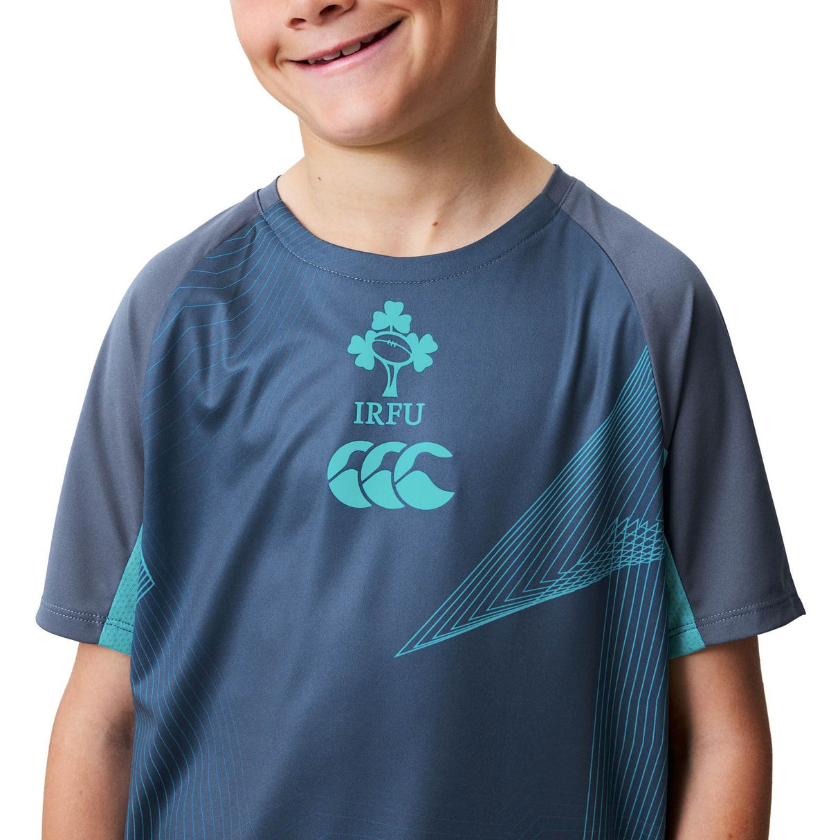 Canterbury IRFU 26 Kids Training Tee Blu