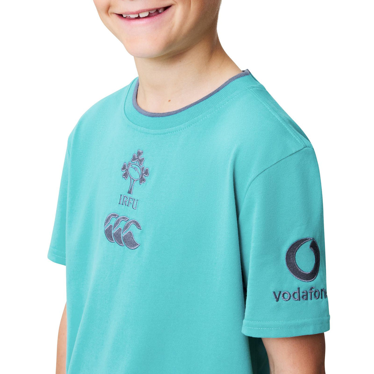 Canterbury IRFU Kids Team Tee Blue
