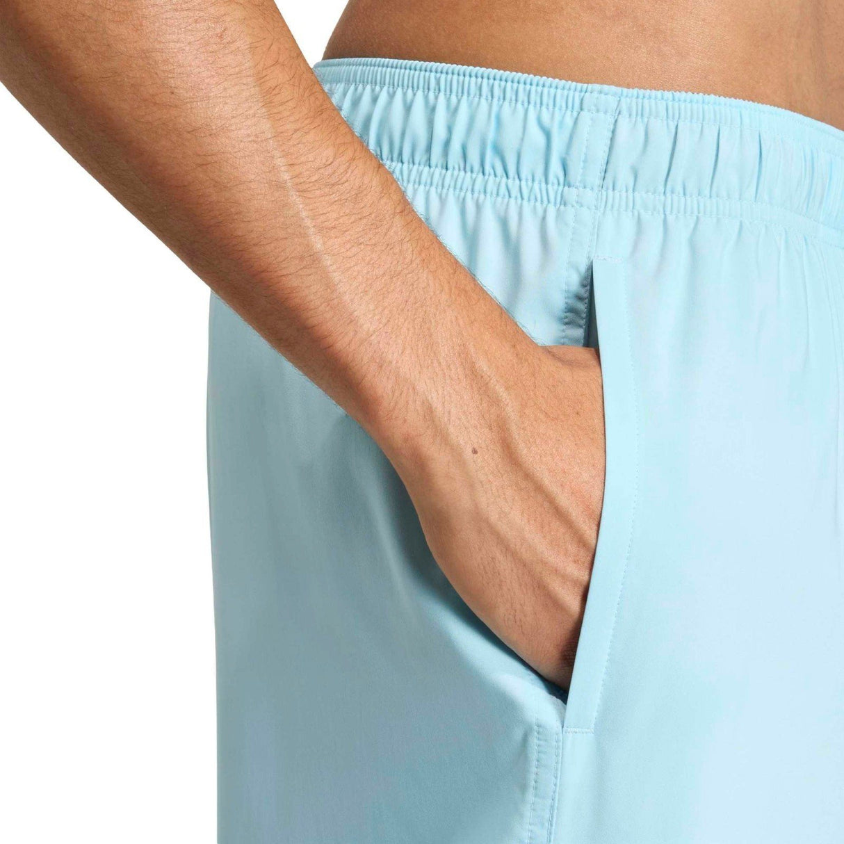 adidas Mens Essentials 5in Shorts Blue