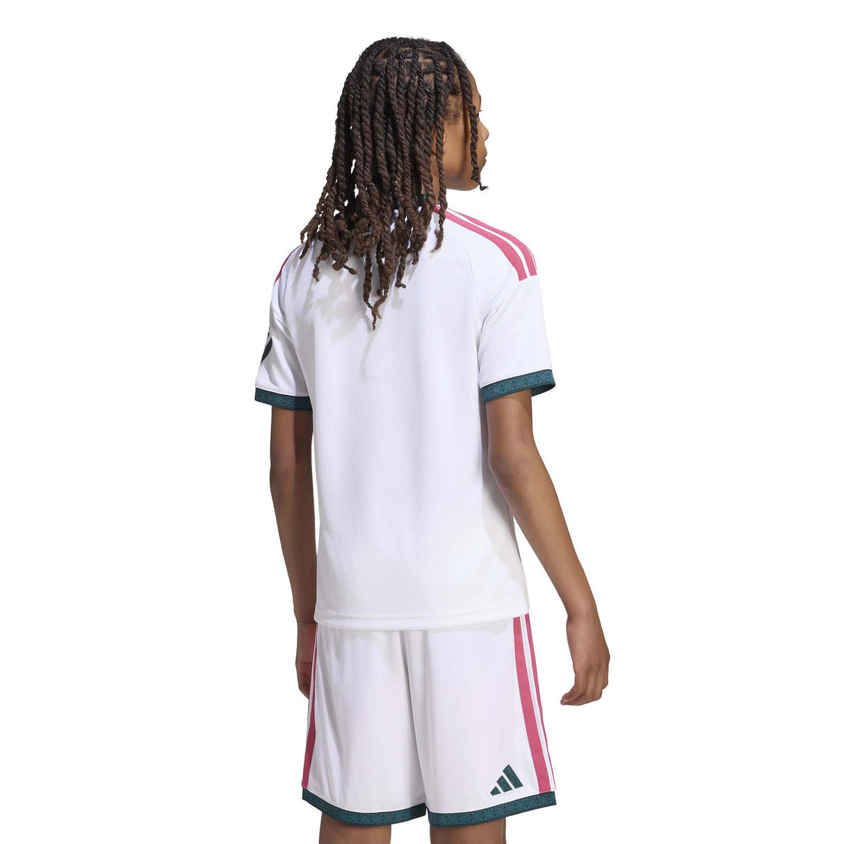 adidas Real Madrid 26 Kids Home Jersy Wh