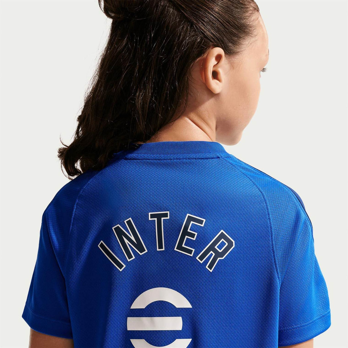 Nike Inter 26 Kids Strike Drill Tee Blue