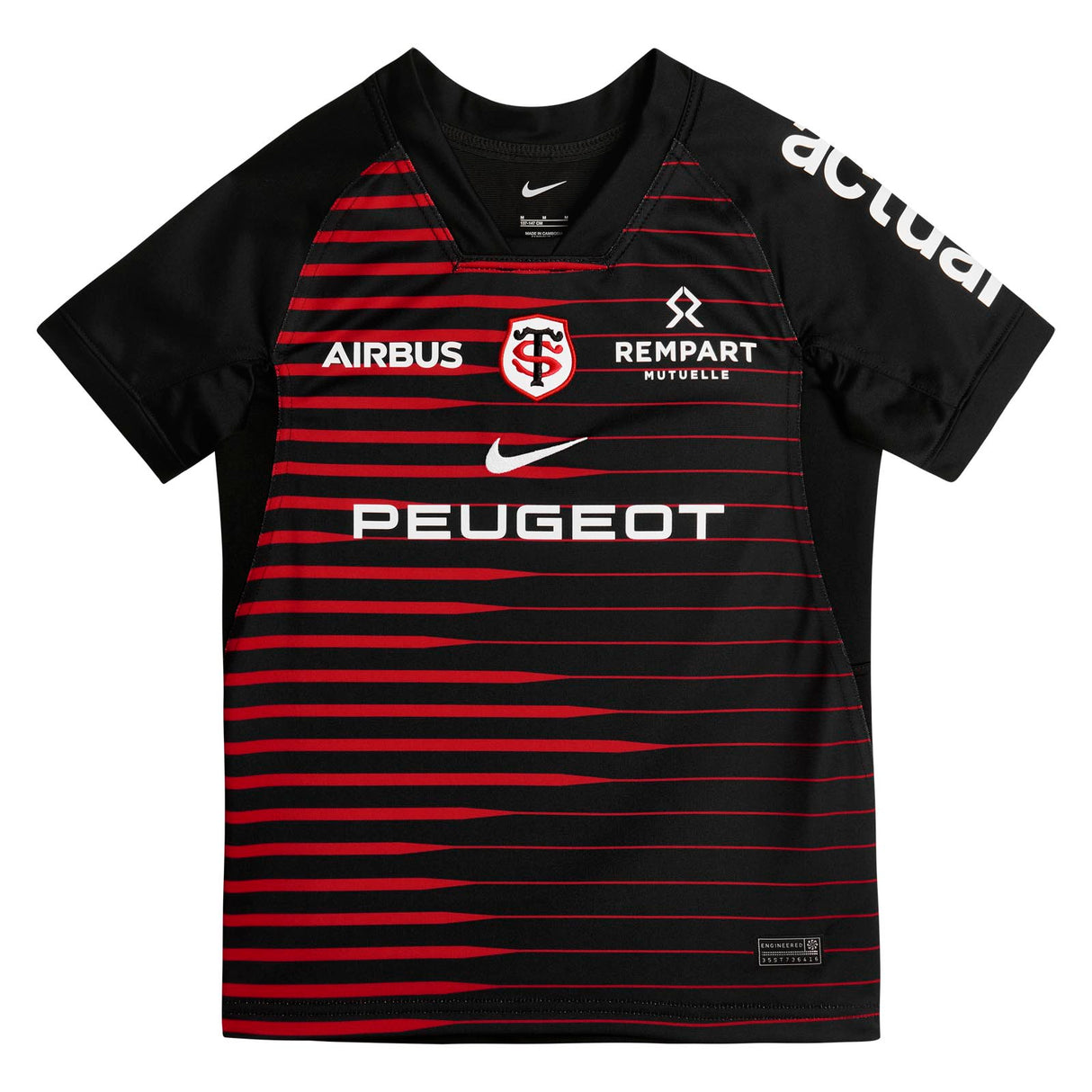 Nike Toulouse 26 Kids Home Stad Jrsy Blk