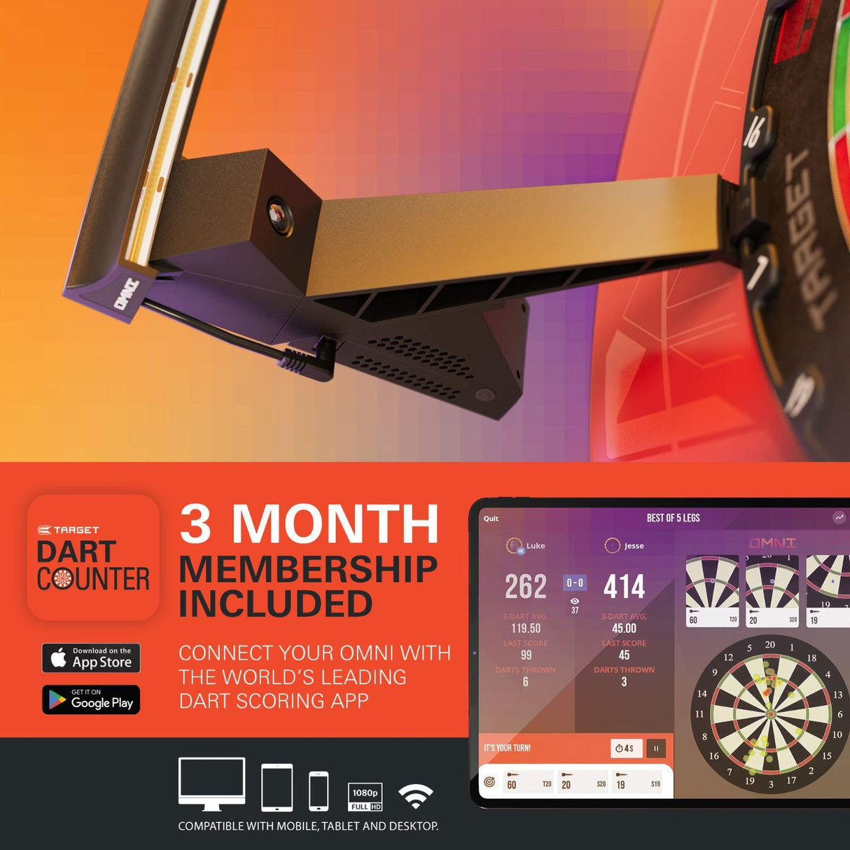 Target Darts Omni Ultimate Home Premium Bundle