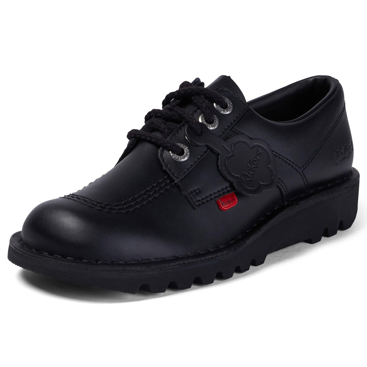 Kickers Kick LO Leather AM Mens Black