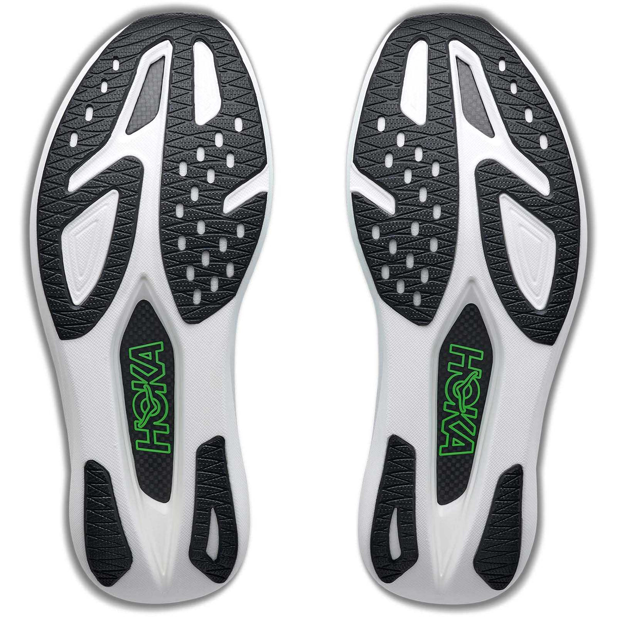Hoka U Rocket X 3 Mens Frost Lime White