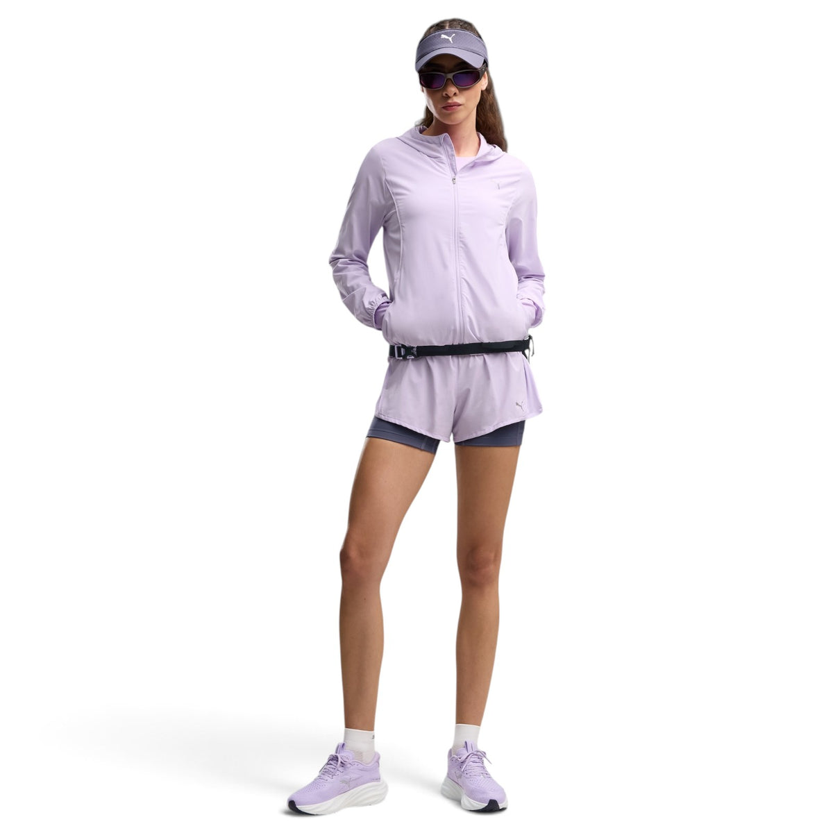Puma W Run Velocity Woven Jacket Purple
