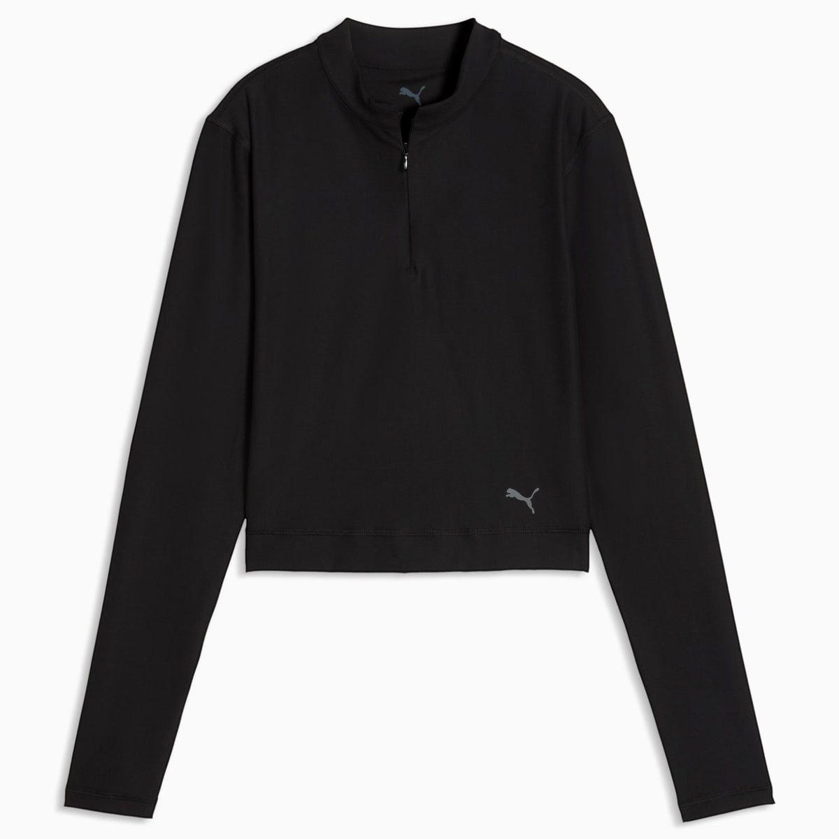 Puma W Cloudspun Zip Long Sleeve Black