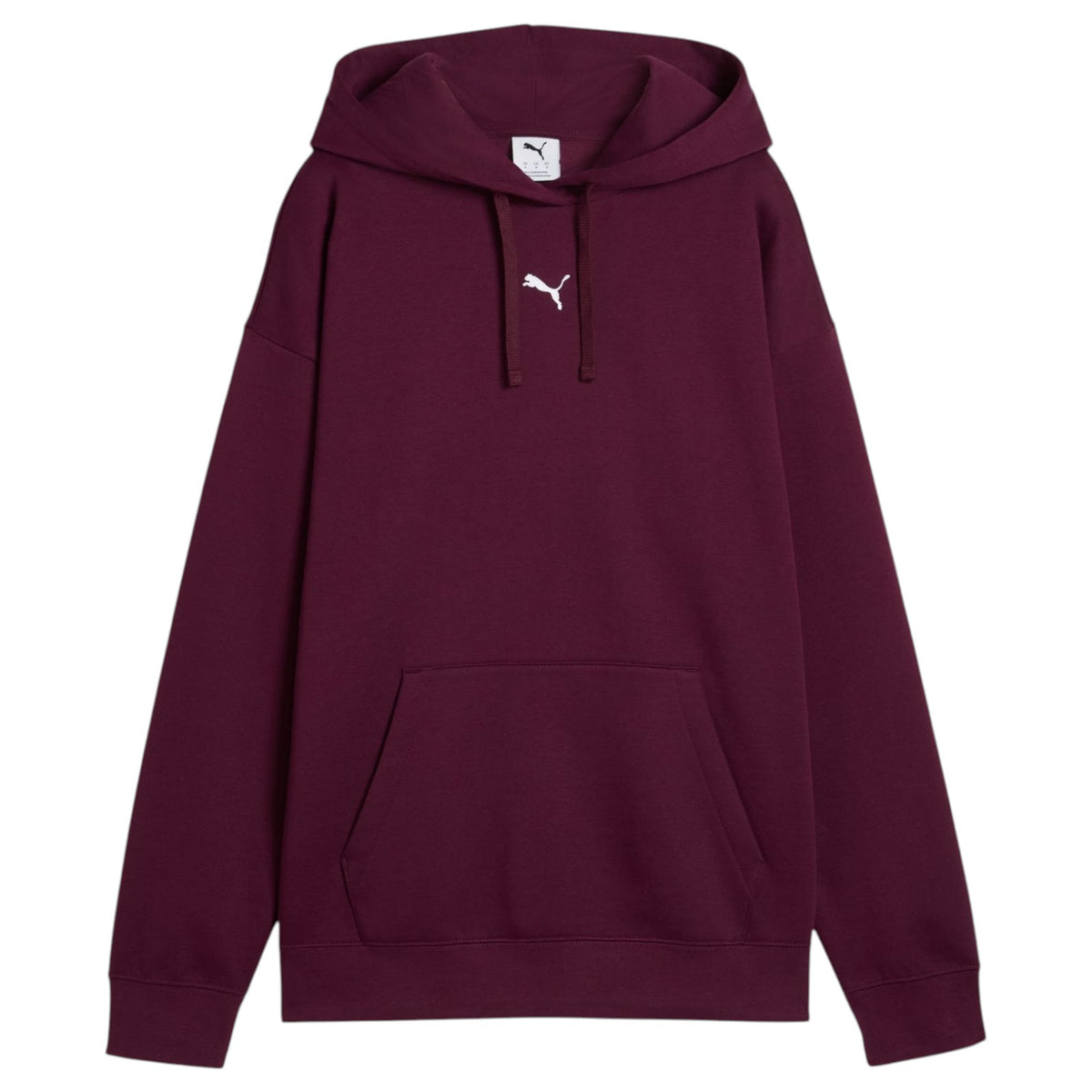 Puma W ESS Center Cat LG Relax Hoody Mrn