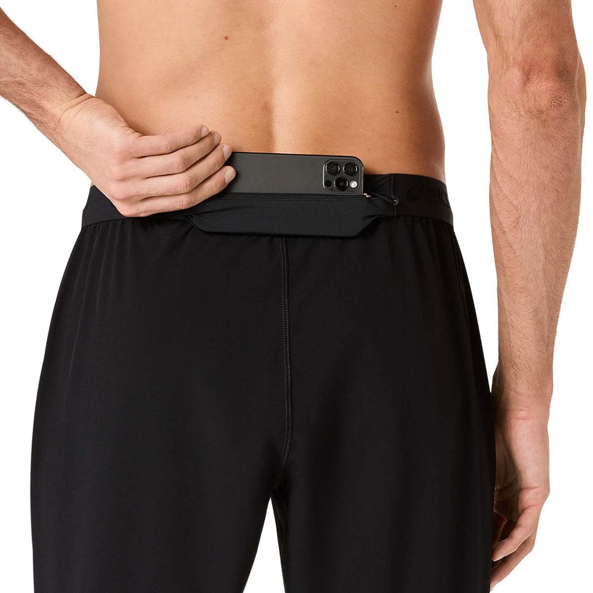 Asics Mens Road Pant Black