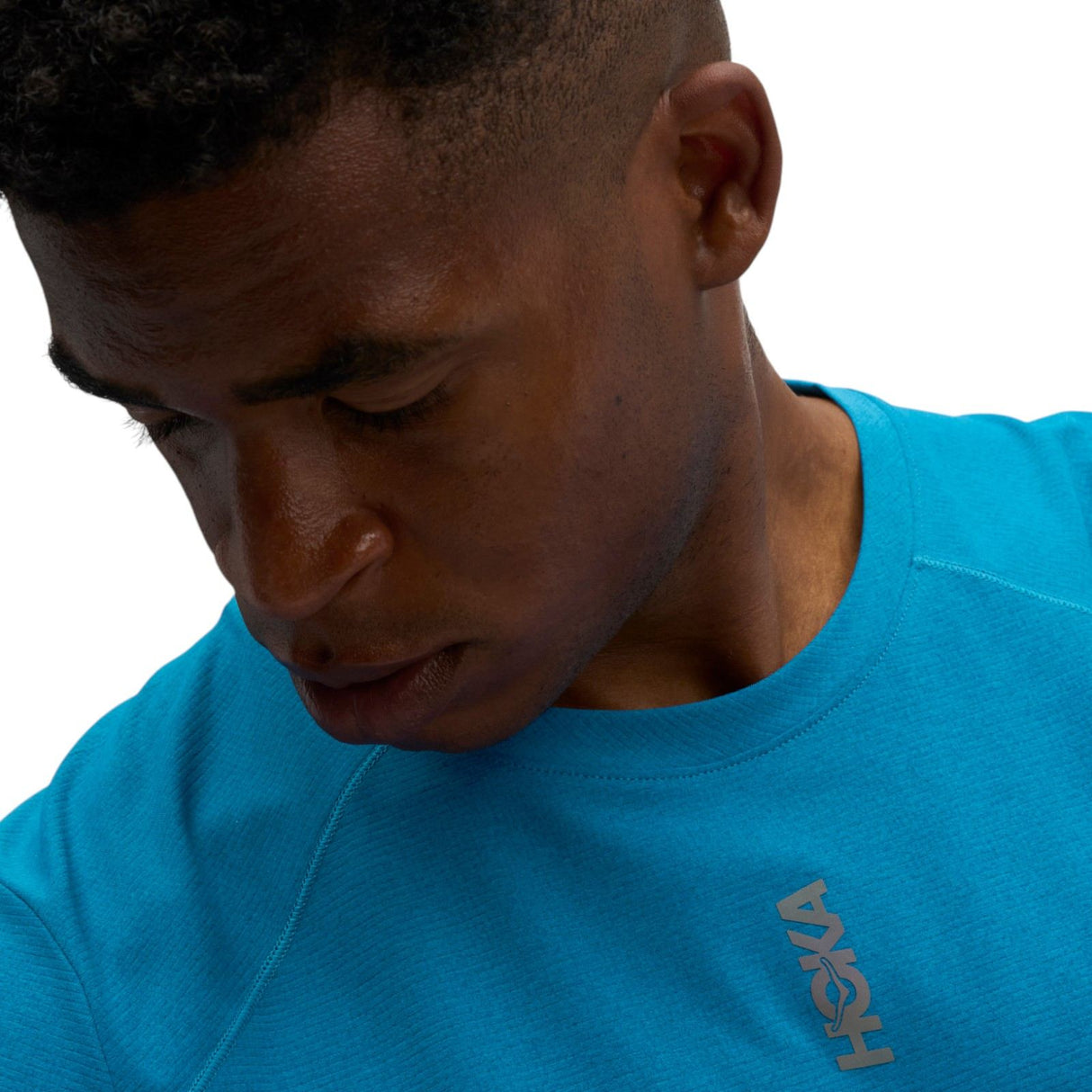 Hoka M Everyrun Short Sleeve Blue