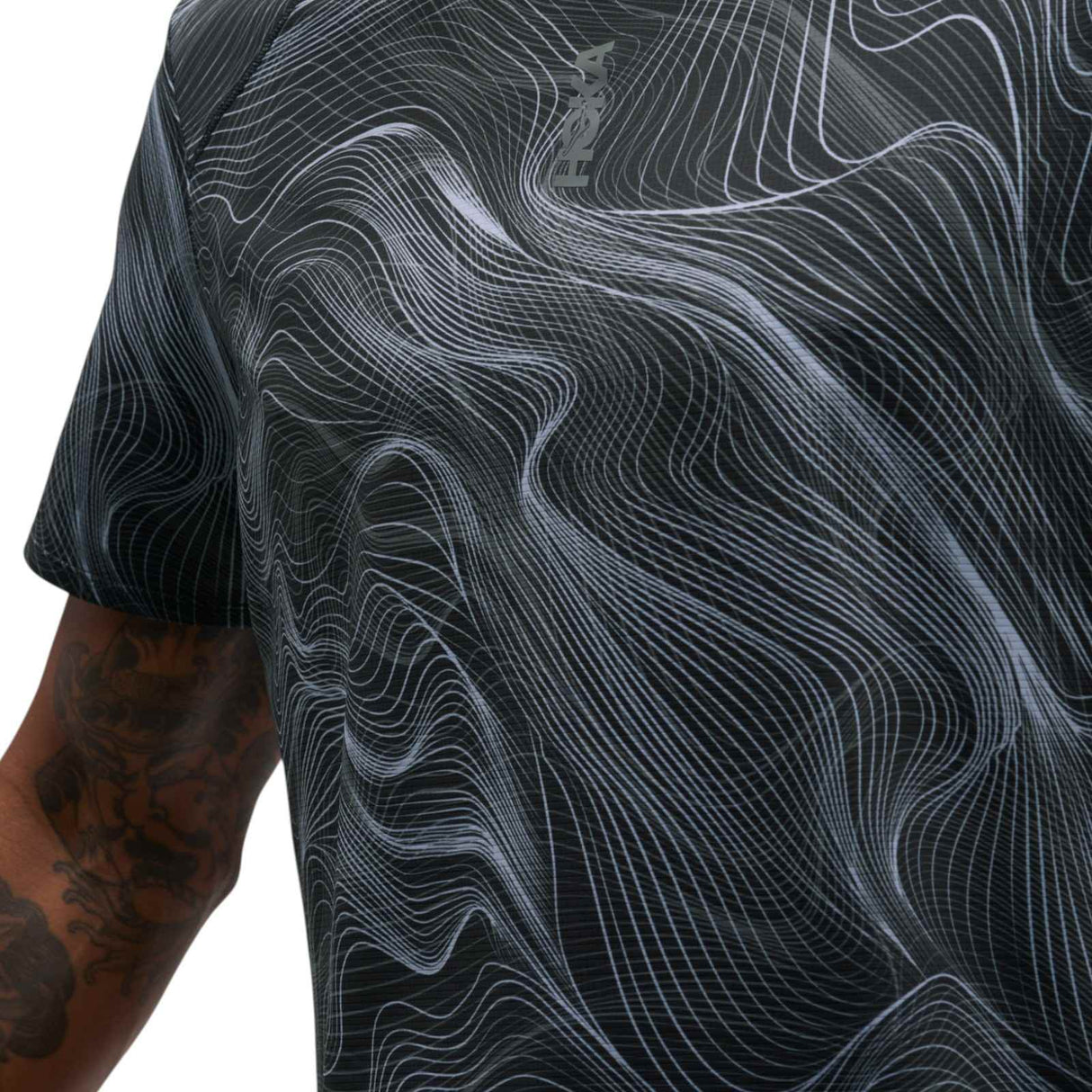 Hoka M Everyrun Short Sleeve CFL PRT Blk