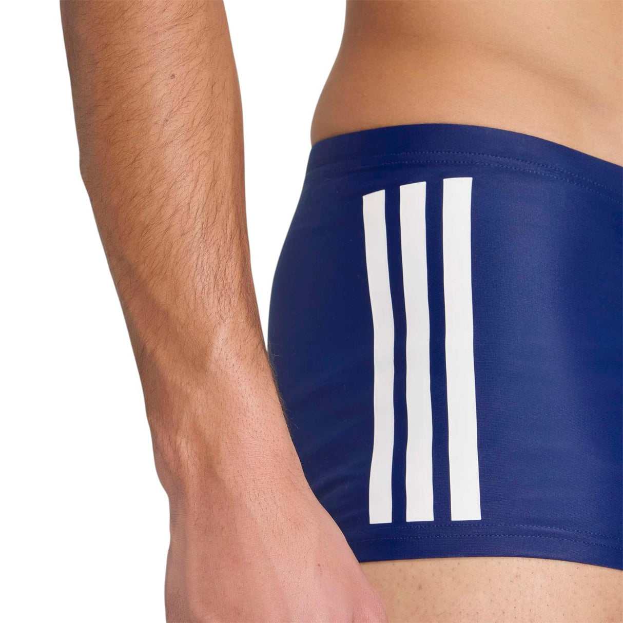 adidas Mens 3S Boxer Swimwear Navy