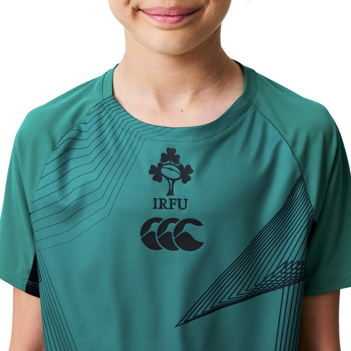 Canterbury IRE Kid Slight Trng Tee Green