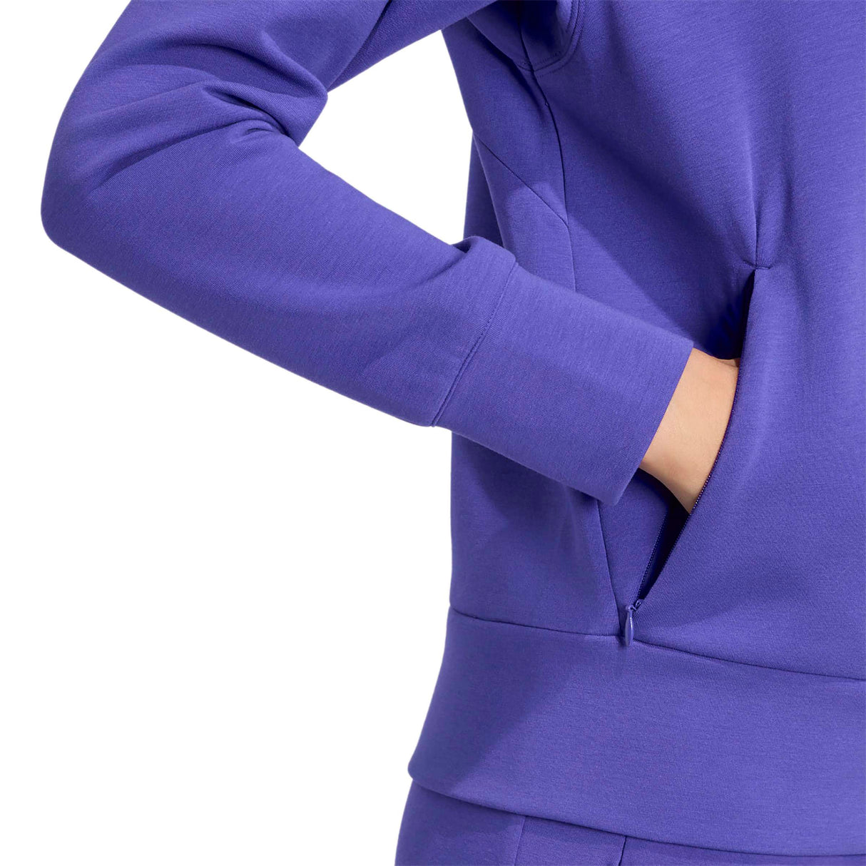 adidas Womens D4T Knit Crew Purple