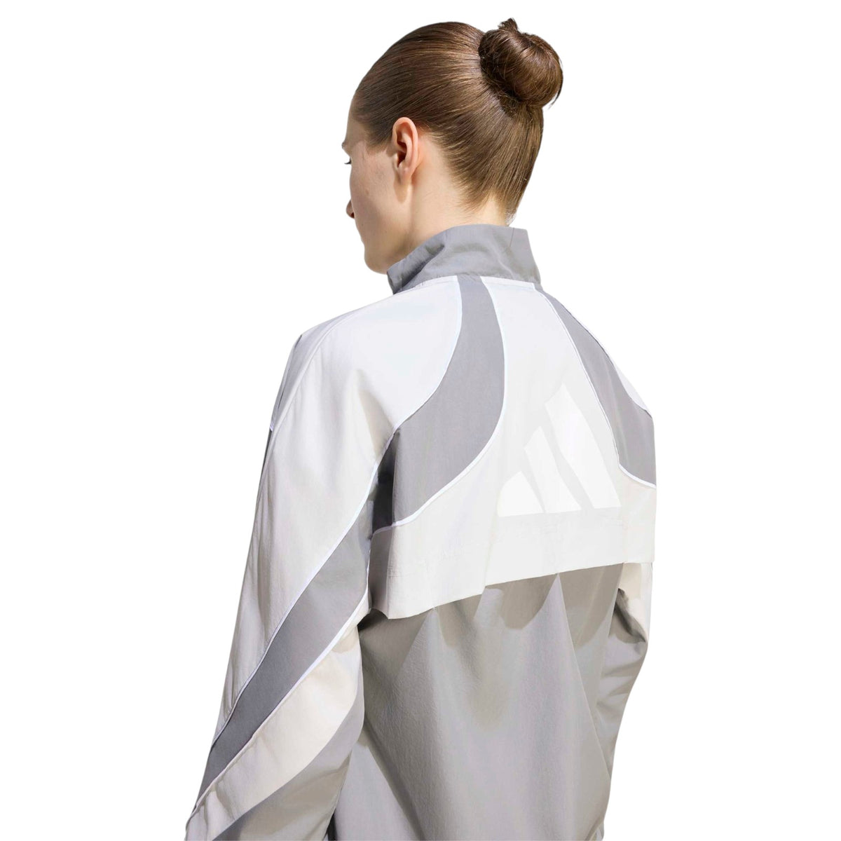 adidas Womens ADIZERO A Jacket Grey