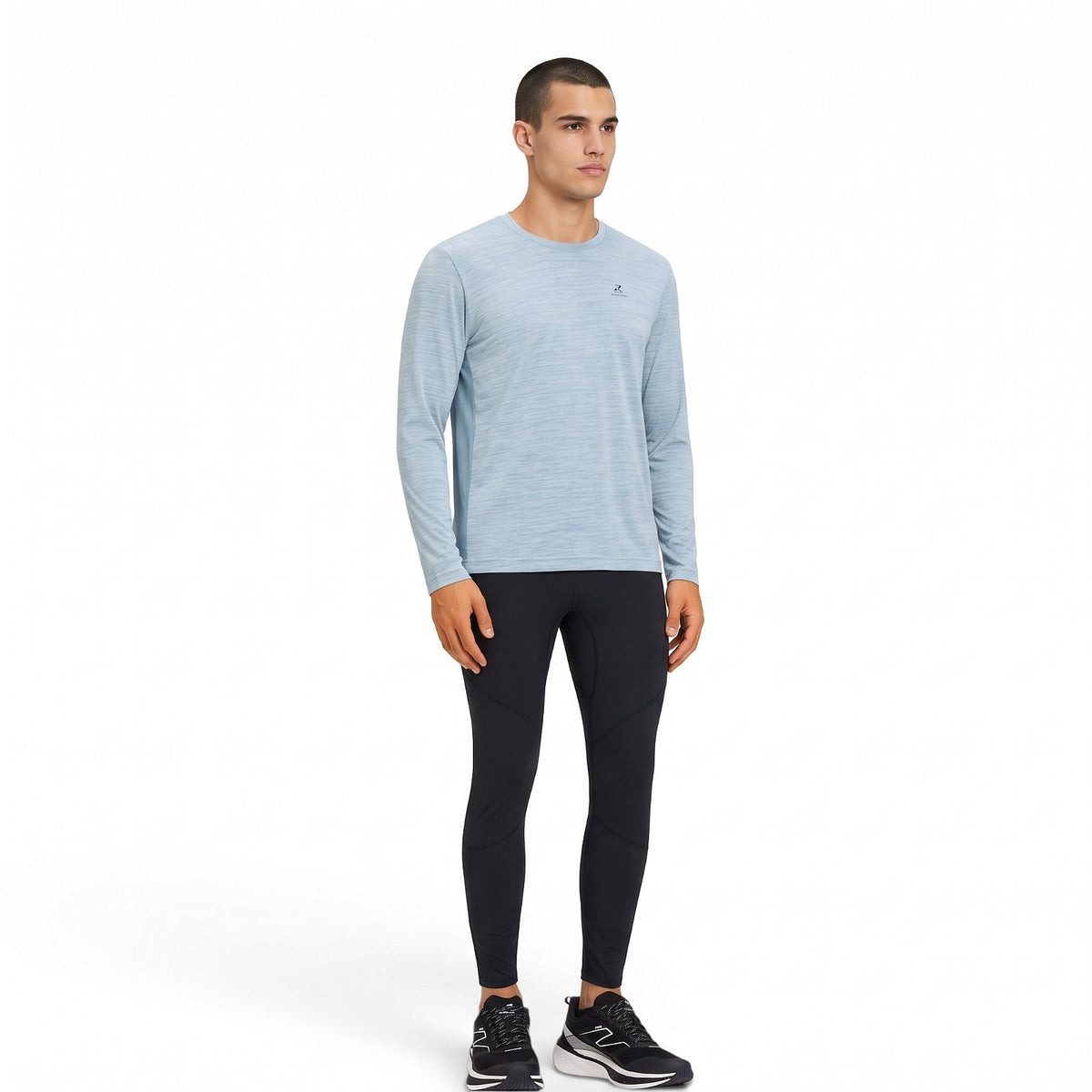 Energetics Alfred II Mens Long-Sleeve Running T-Shirt