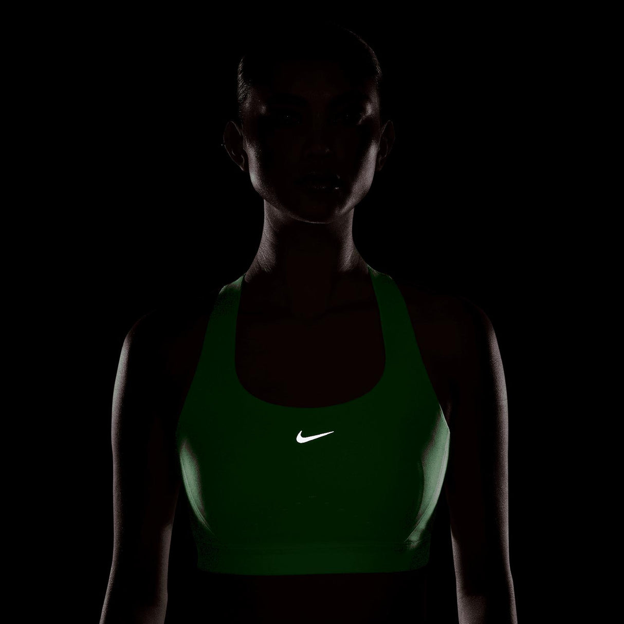 Nike W Swift HS Bra High Green